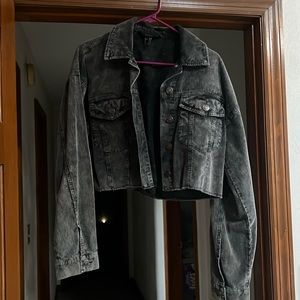 Forever 21 cropped style jacket worn once